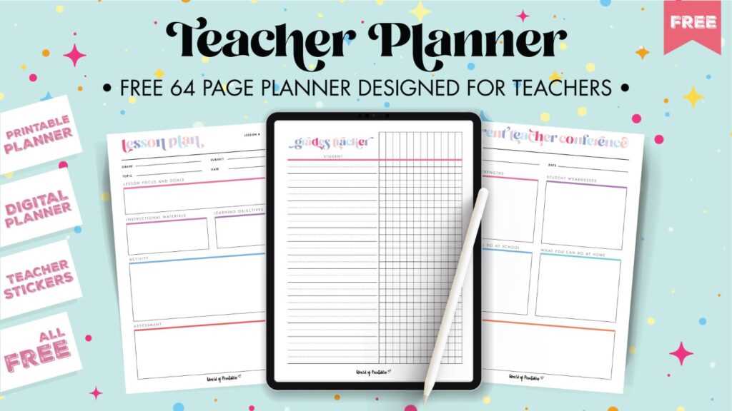 teacher calendar template