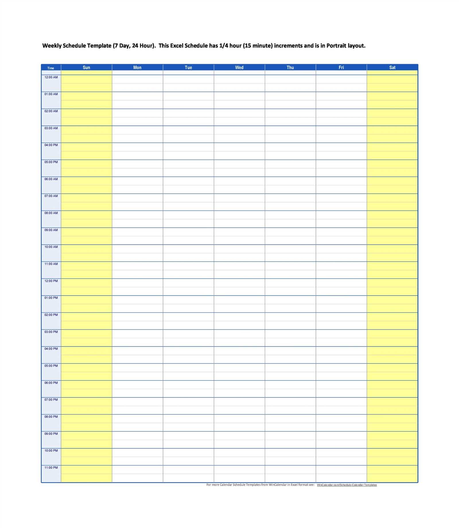 blank scheduling calendar template