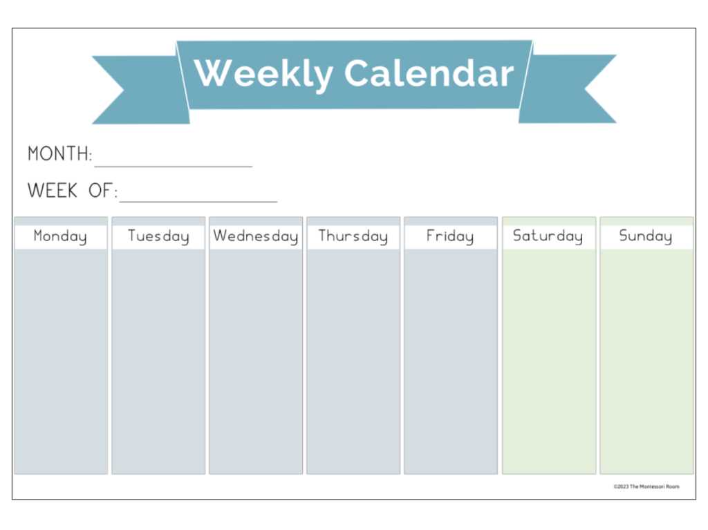 free template calendar