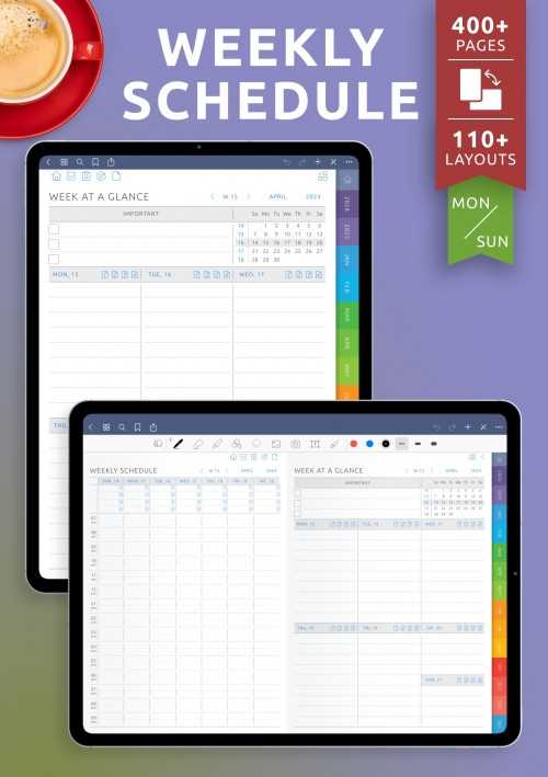 notability calendar template