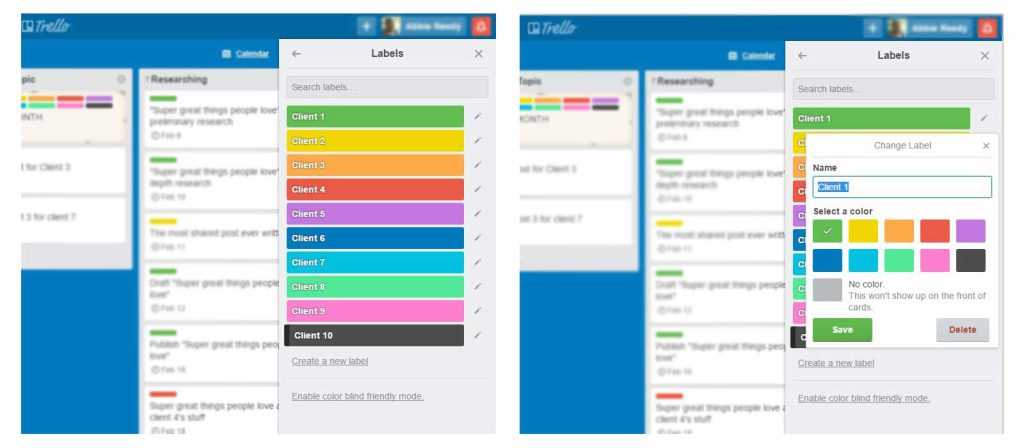 trello editorial calendar template