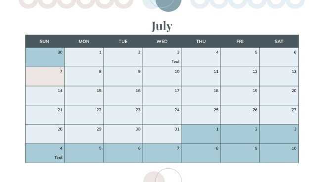 free writable calendar template