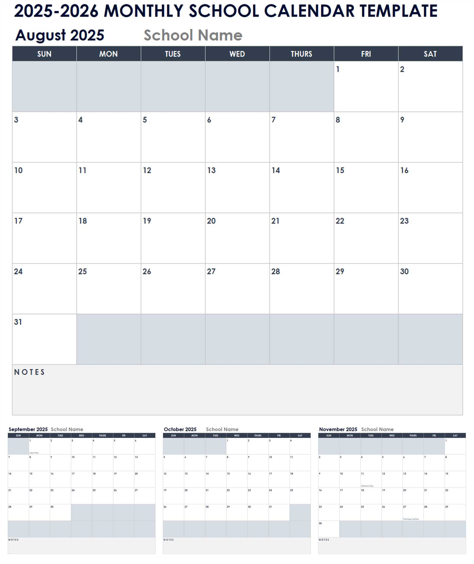 smartsheet calendar template 2025