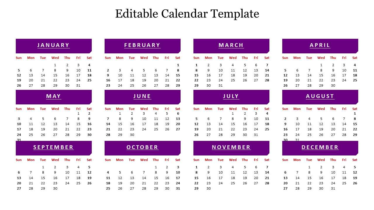 monthly calendar grid template