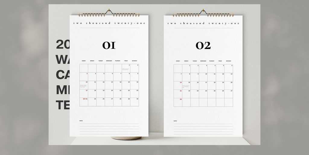 calendar template for indesign