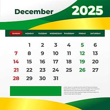 2025 calendar template photoshop