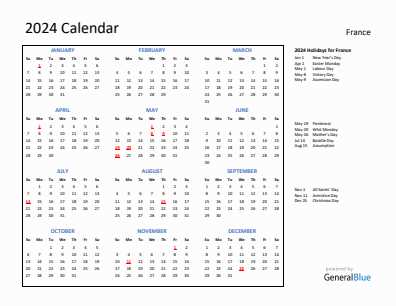 blank french calendar template