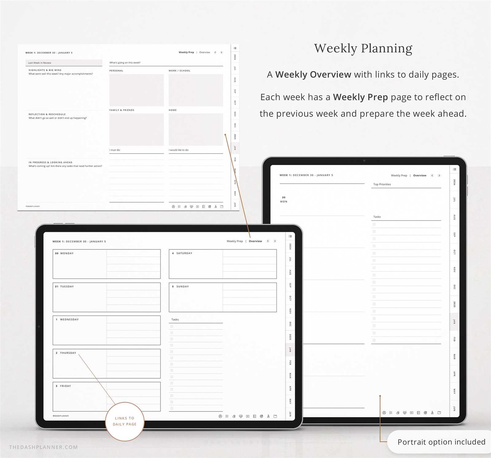 goodnotes calendar template 2025 free