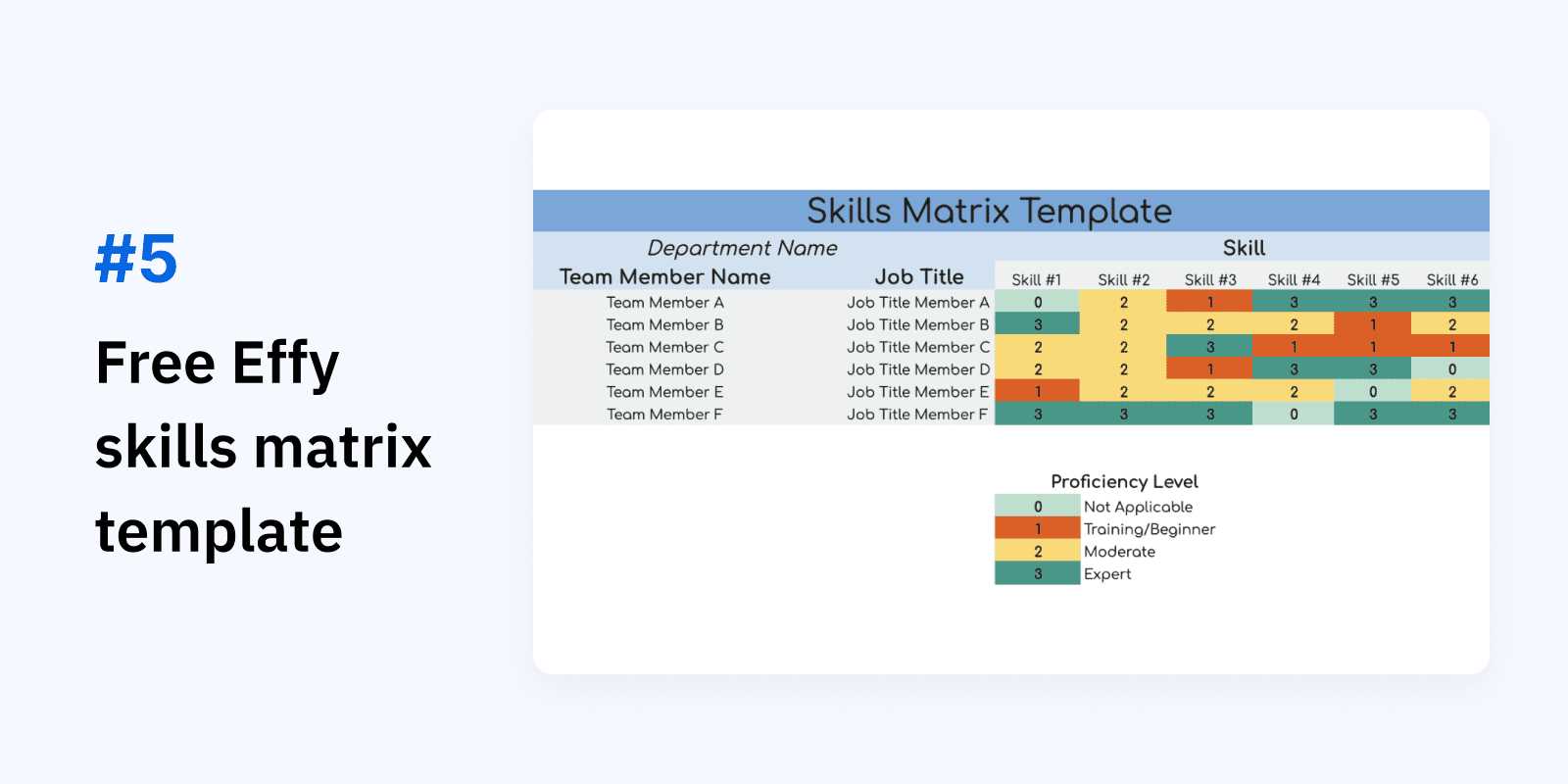 calendar matrix template