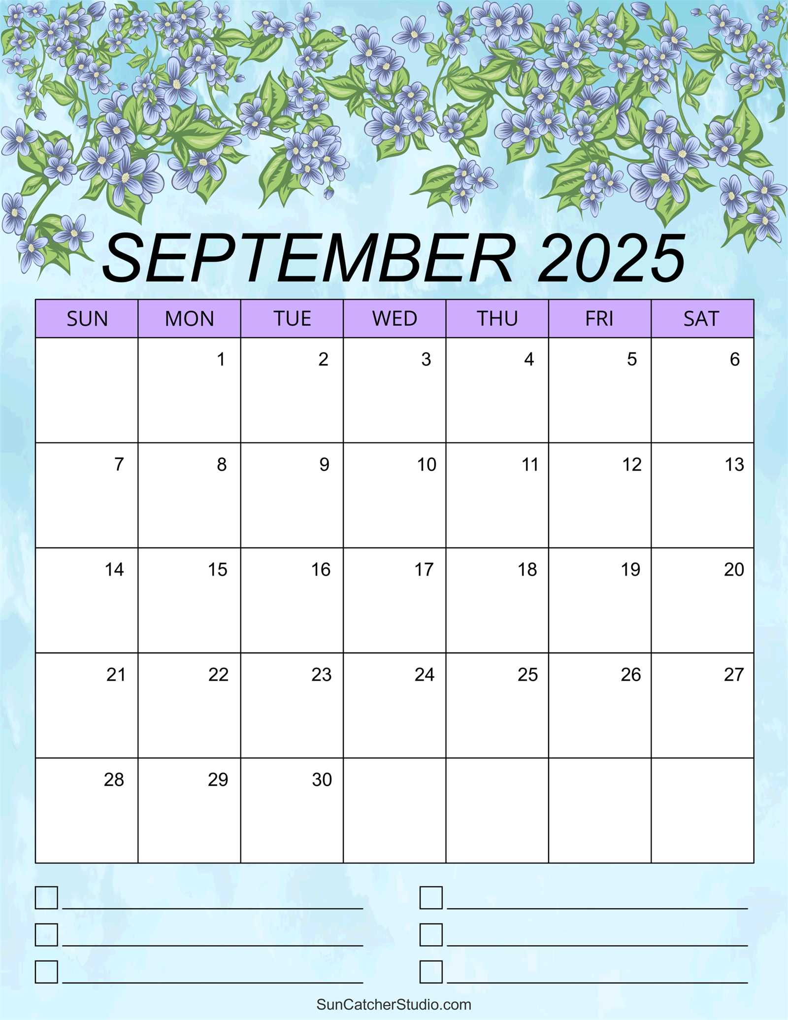 template for september 2025 calendar