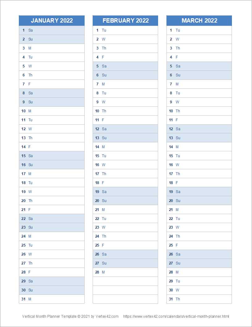 month view calendar template