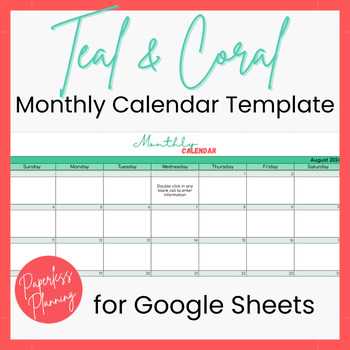 calendar template 2025 sheets