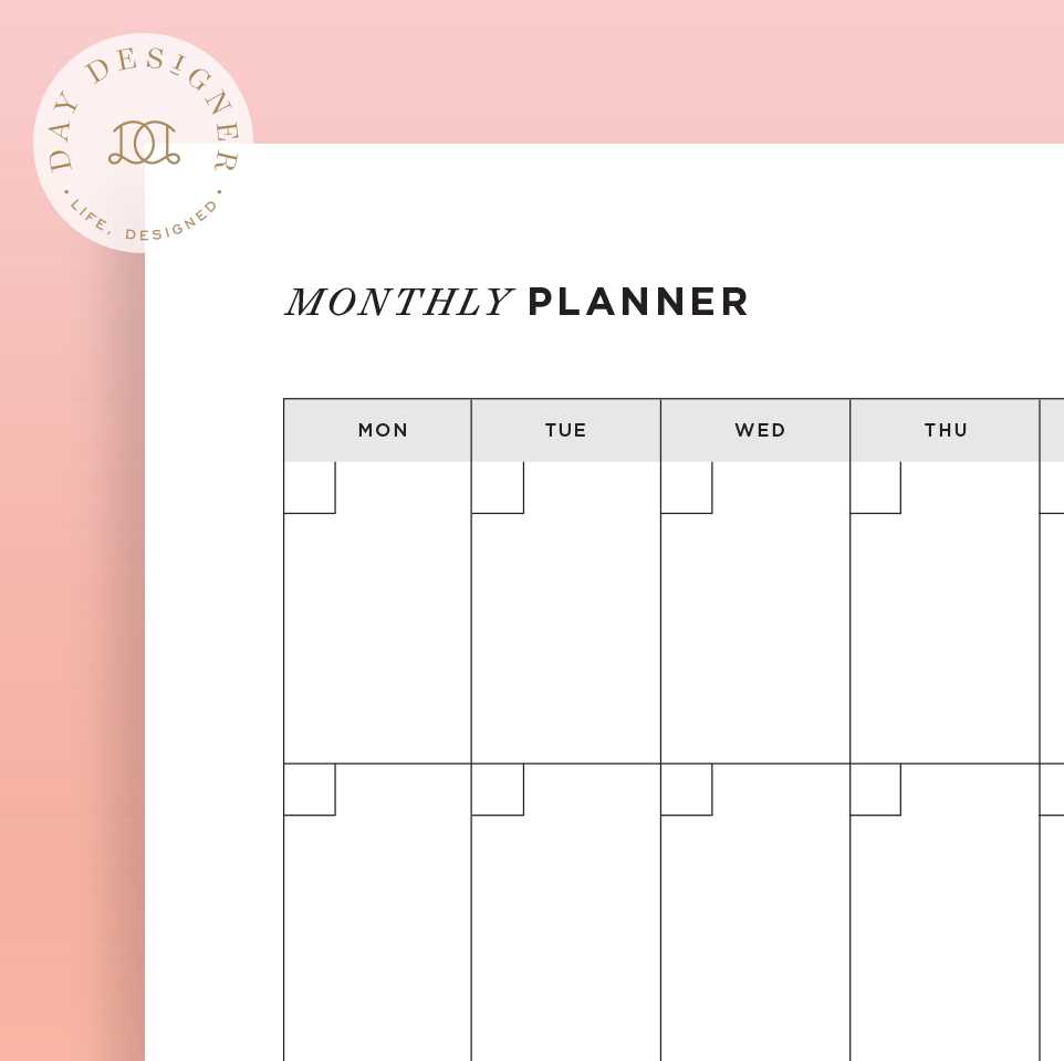 blank calendar template with lines