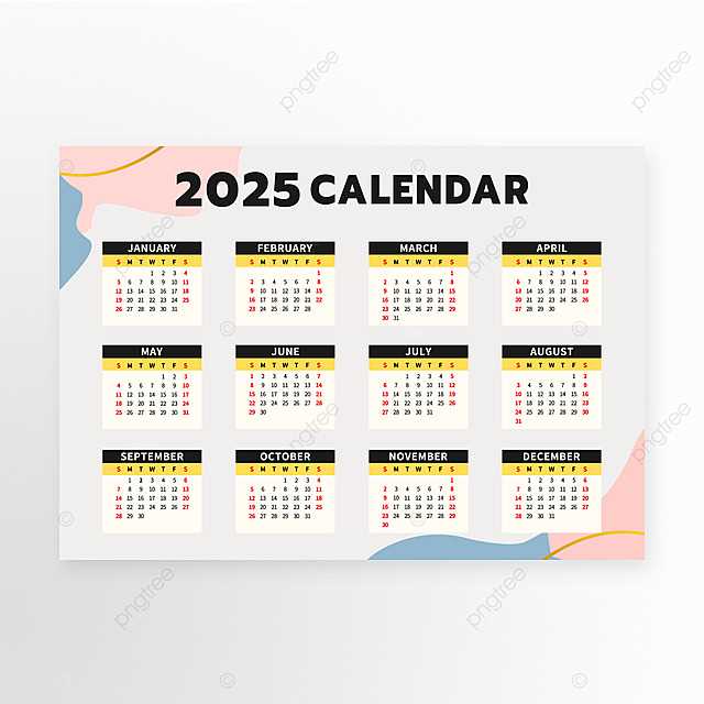 2025 17 calendar template