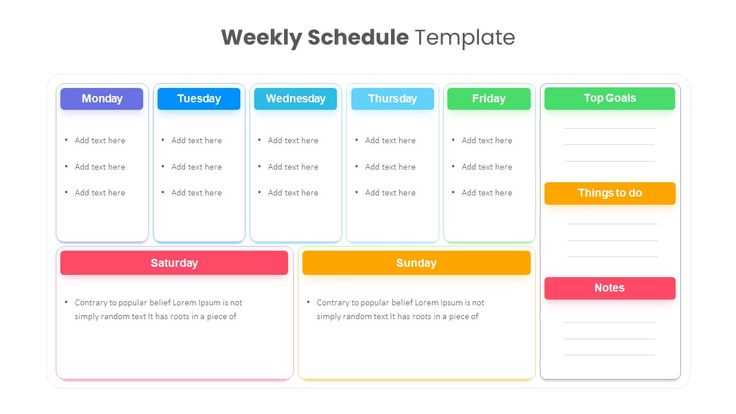 weekly calendar template powerpoint