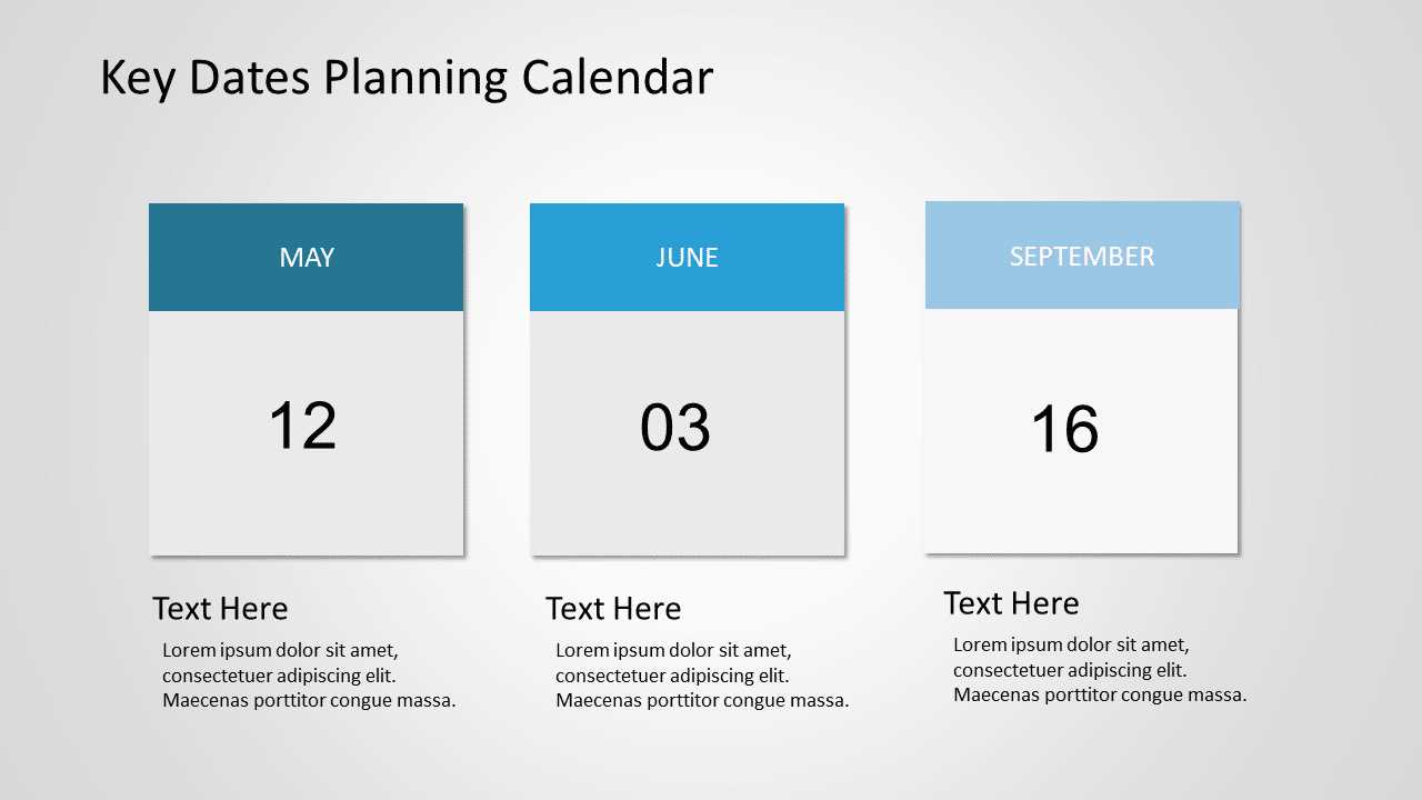 calendar of events template powerpoint