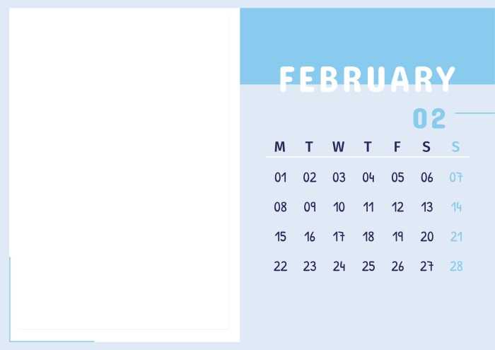 general calendar template