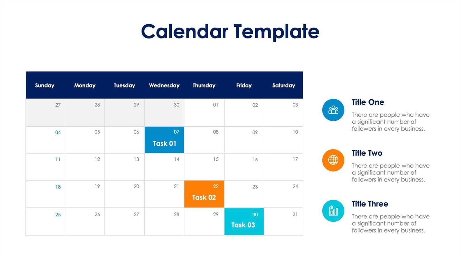 slides calendar template