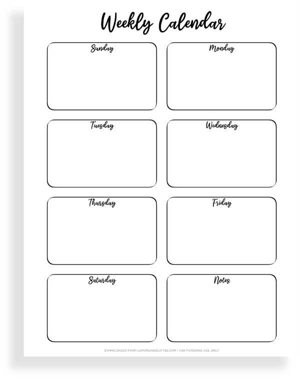 saturday through friday calendar template