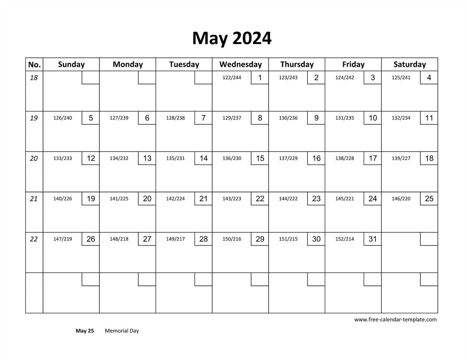 free may calendar template