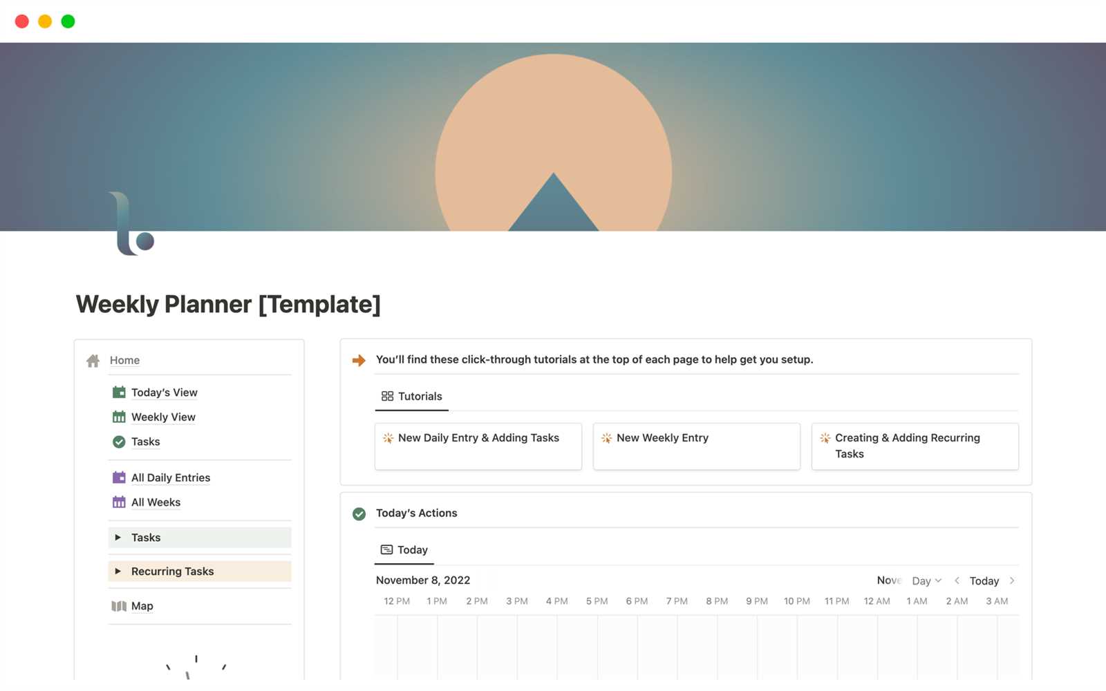 daily hourly calendar template