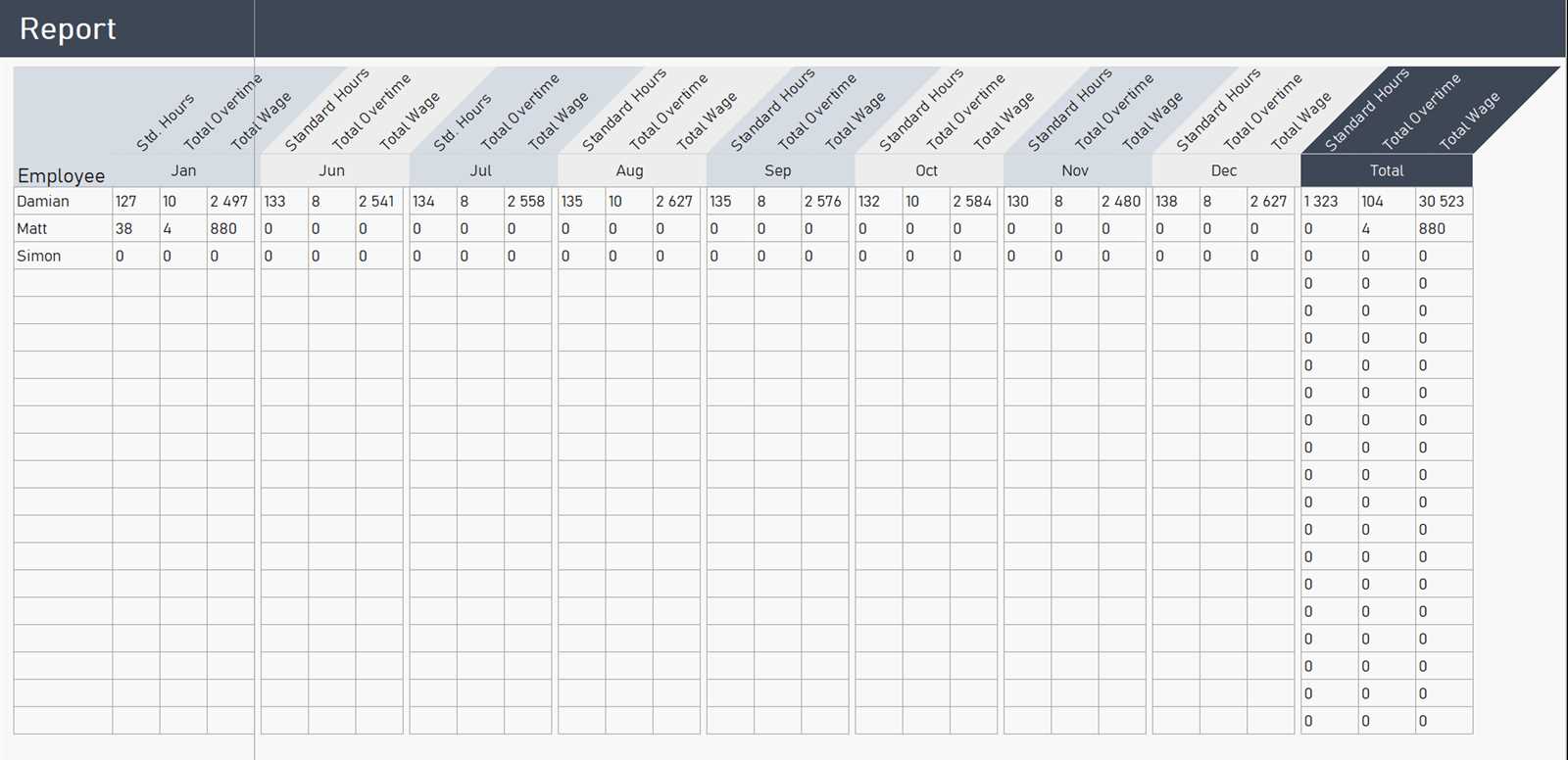 calendar spreadsheet template