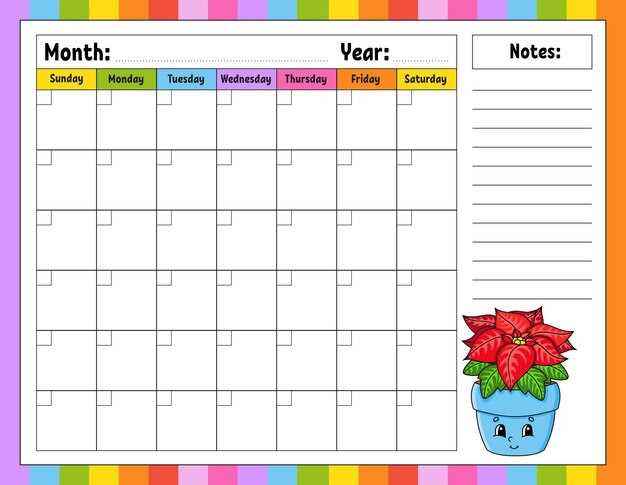 blank schedule calendar template