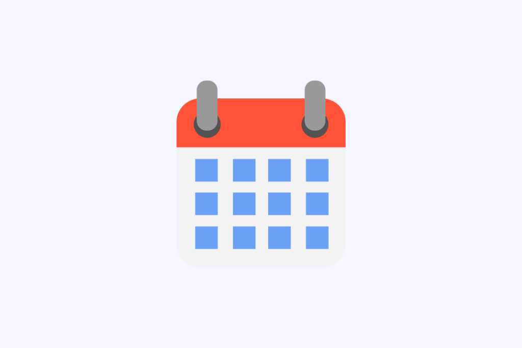 calendar for appointment scheduling template