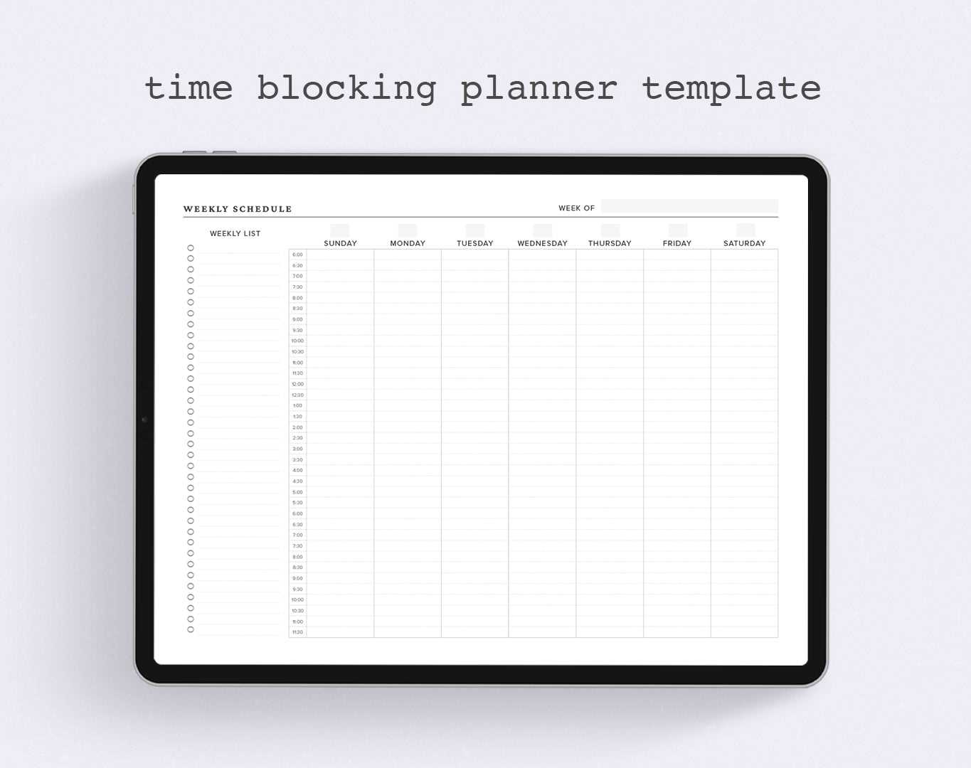 120 day calendar template