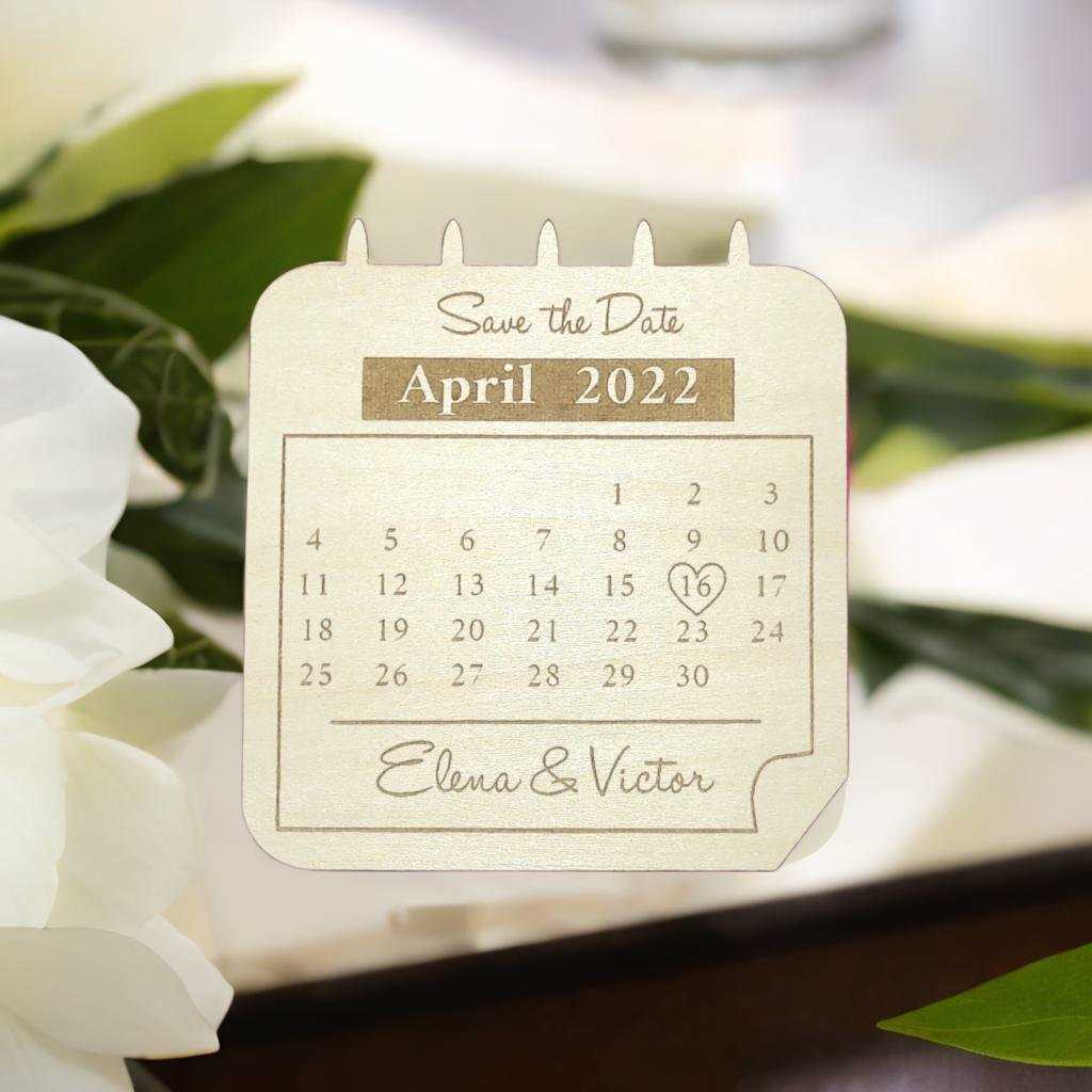 calendar save the date template