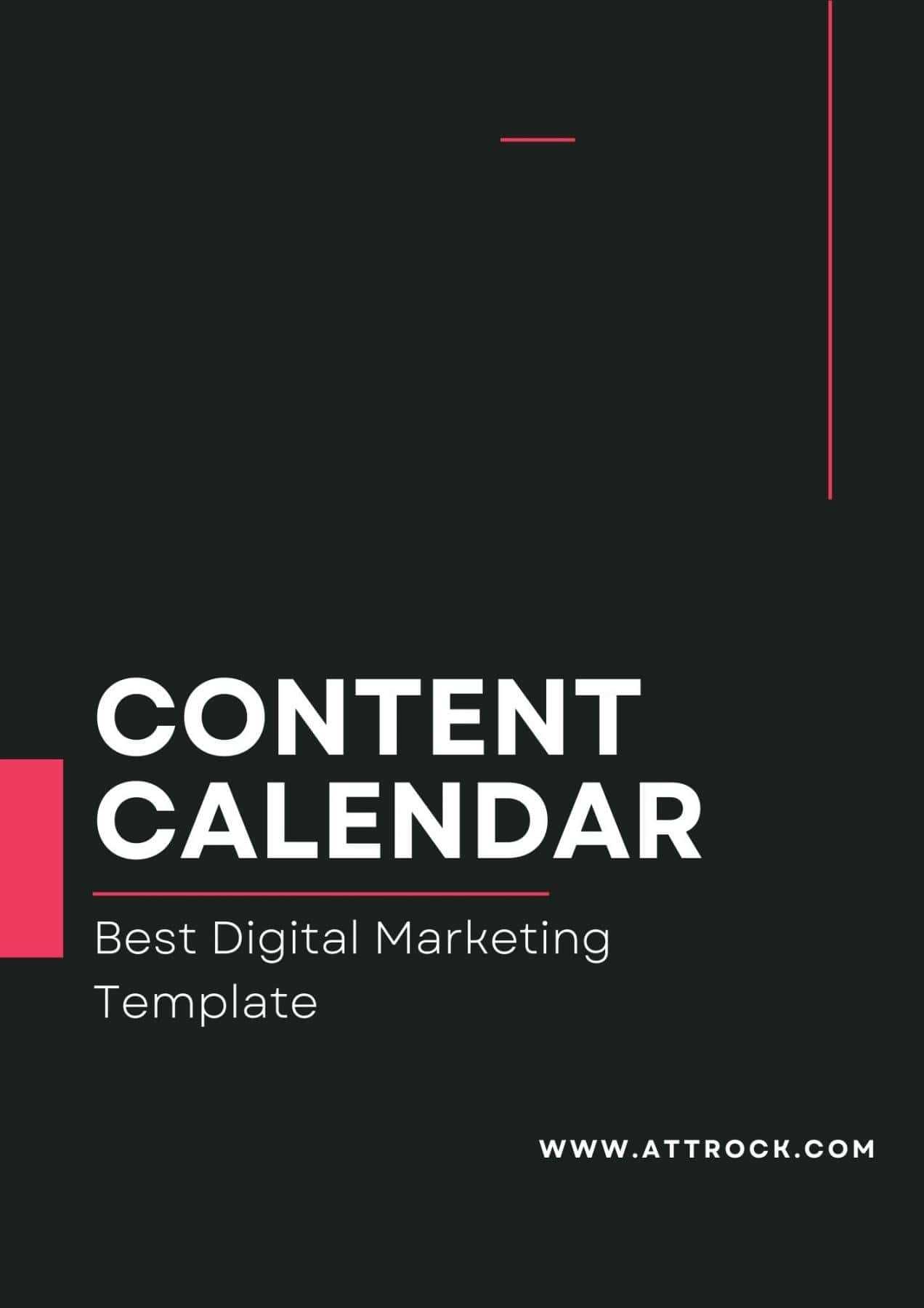 best free calendar templates