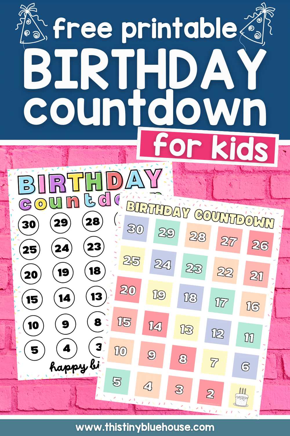 calendar countdown template