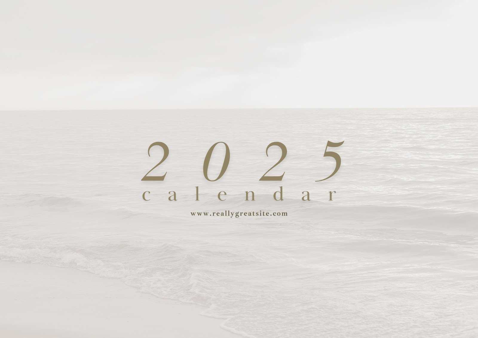 2025 calendar illustrator template