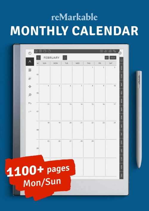 canon calendar templates