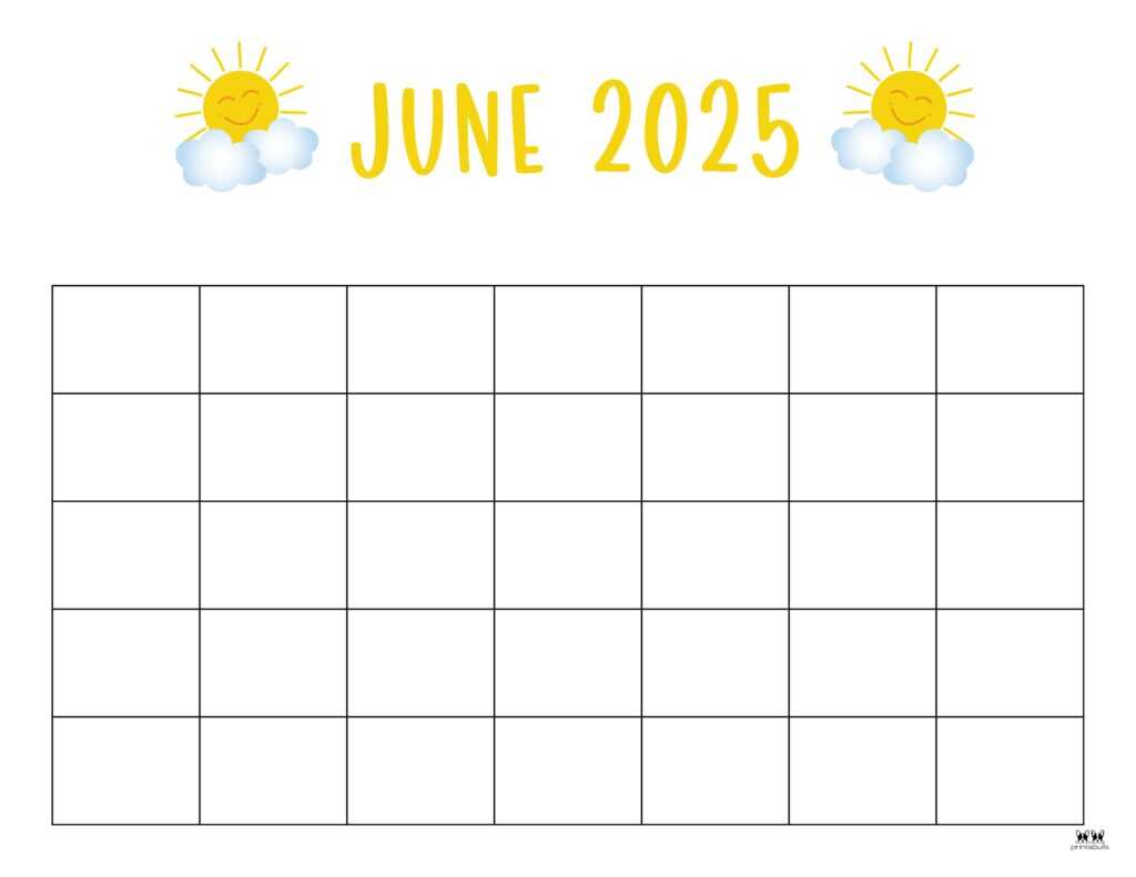 calendar template july 2025 to june 2025