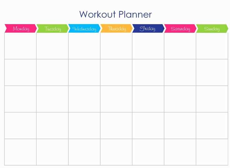 free fitness calendar template