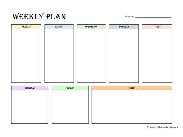 blank academic calendar template