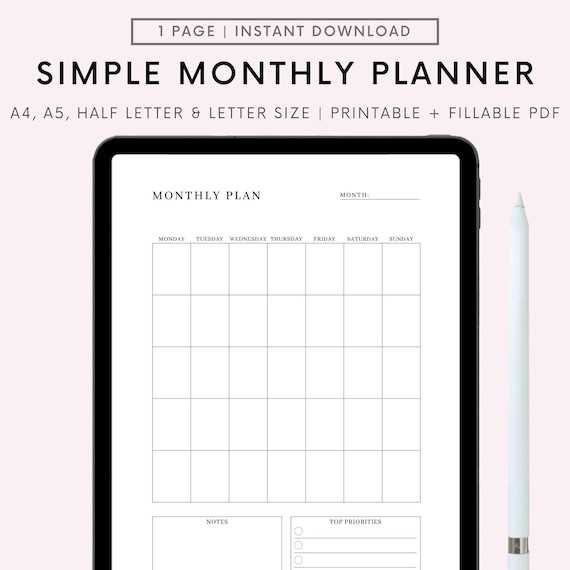 calendar notability template