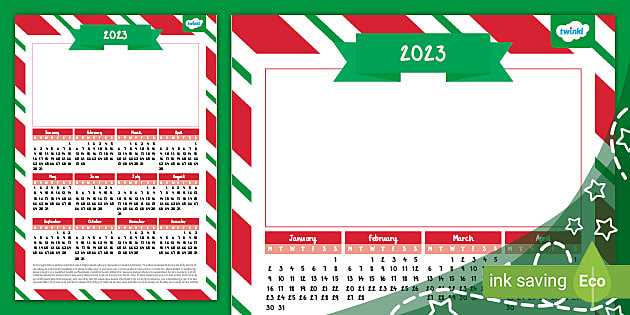 make your own calendar templates