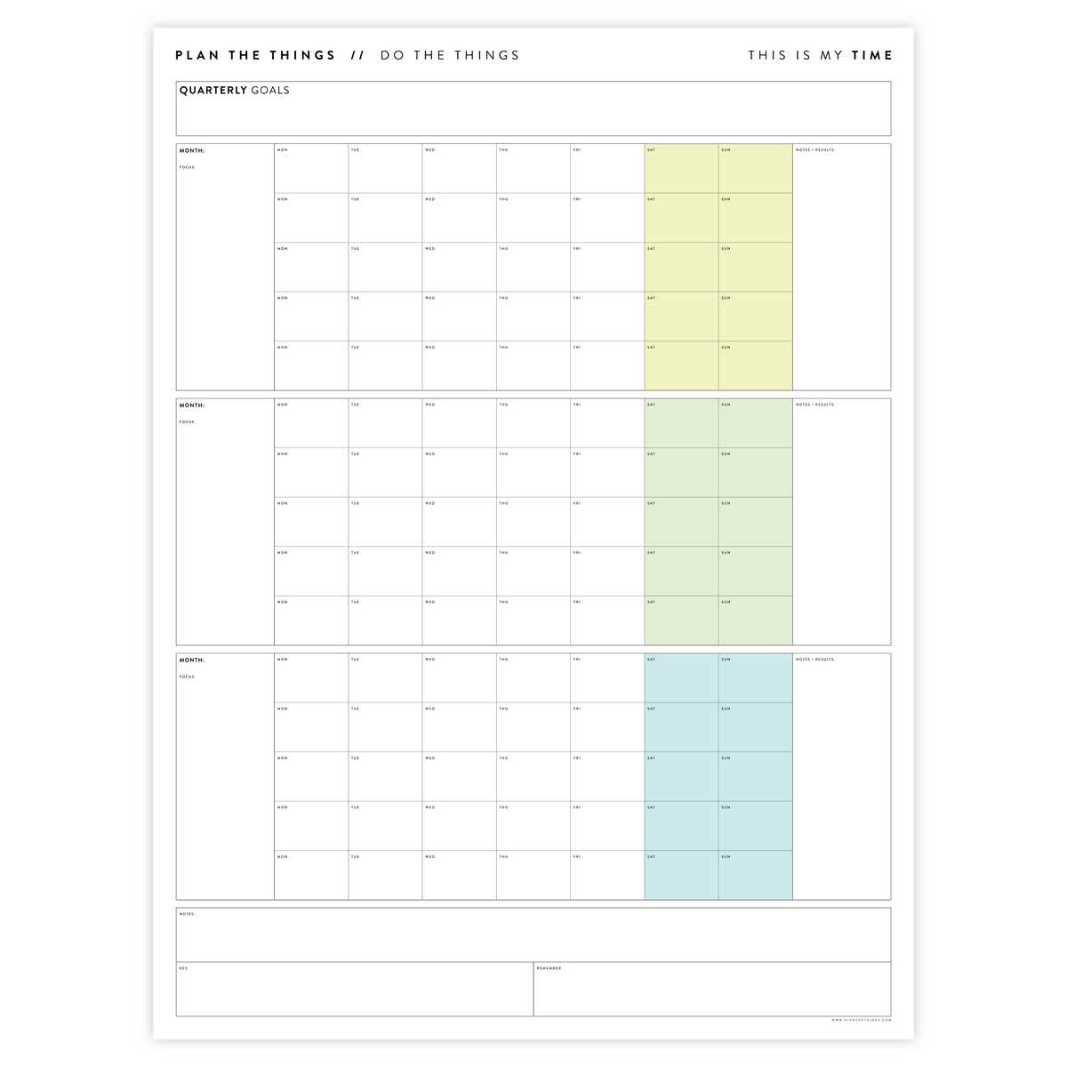 month view calendar template