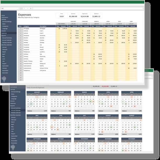 bill due date calendar template