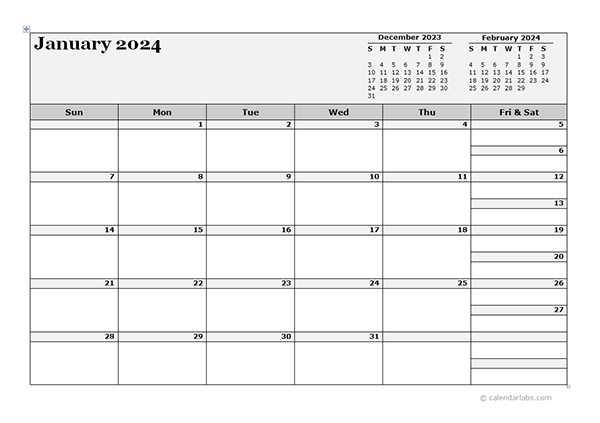 free printable 3 month calendar template