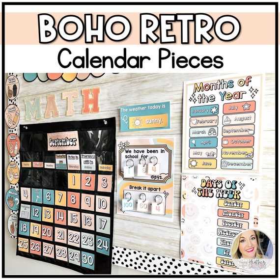 bulletin board calendar template