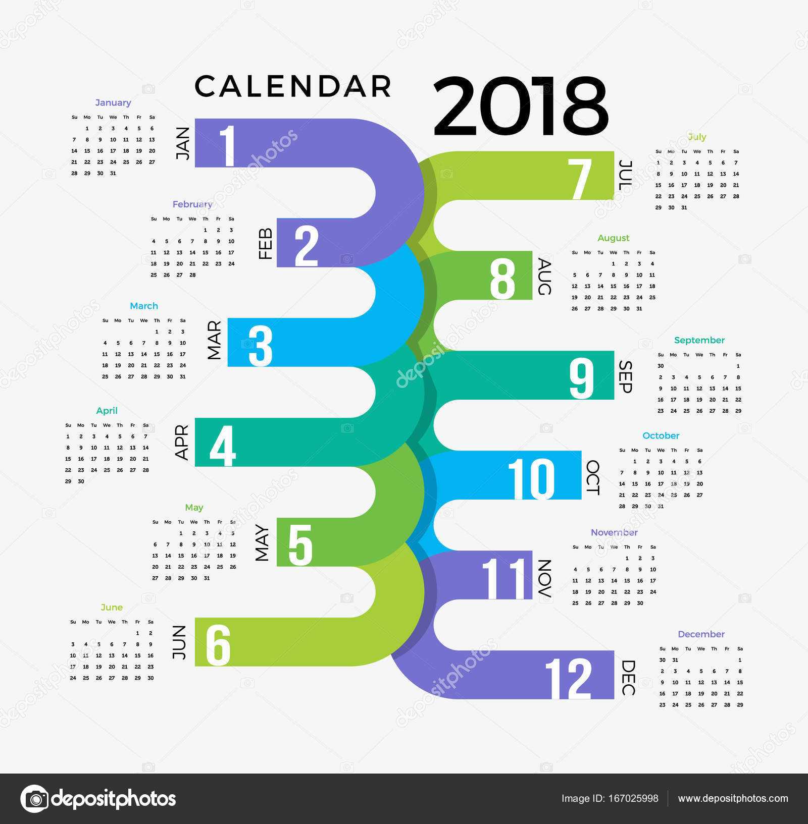 creative calendar template