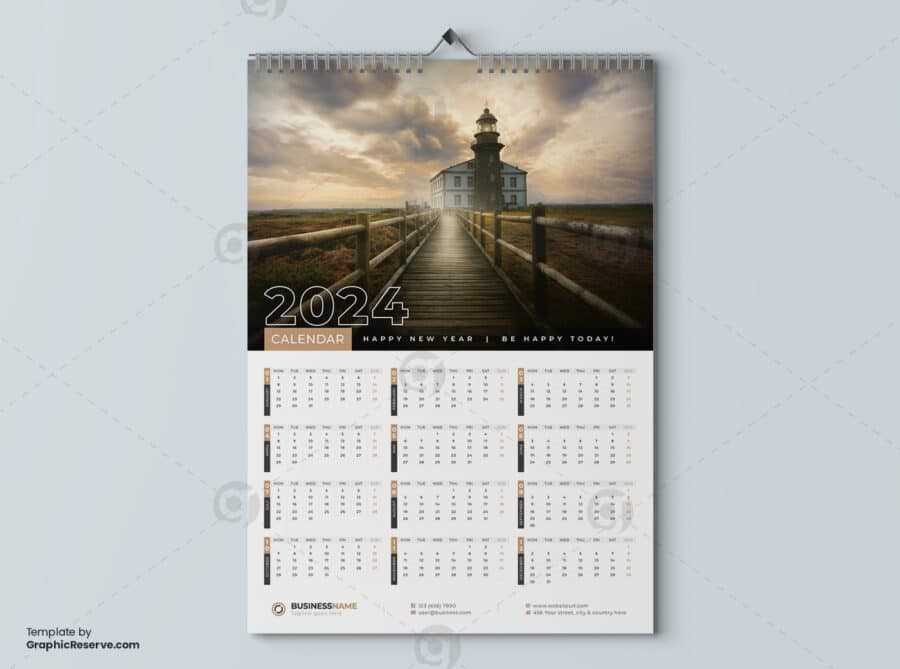 graphic calendar template