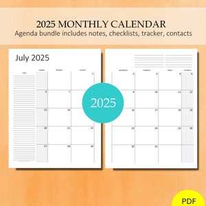 5x8 calendar template