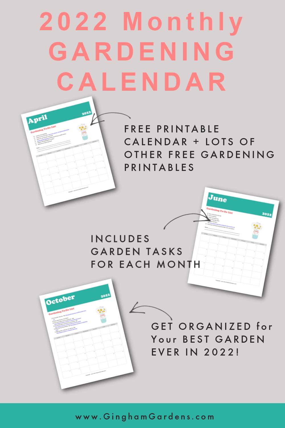 planting calendar template