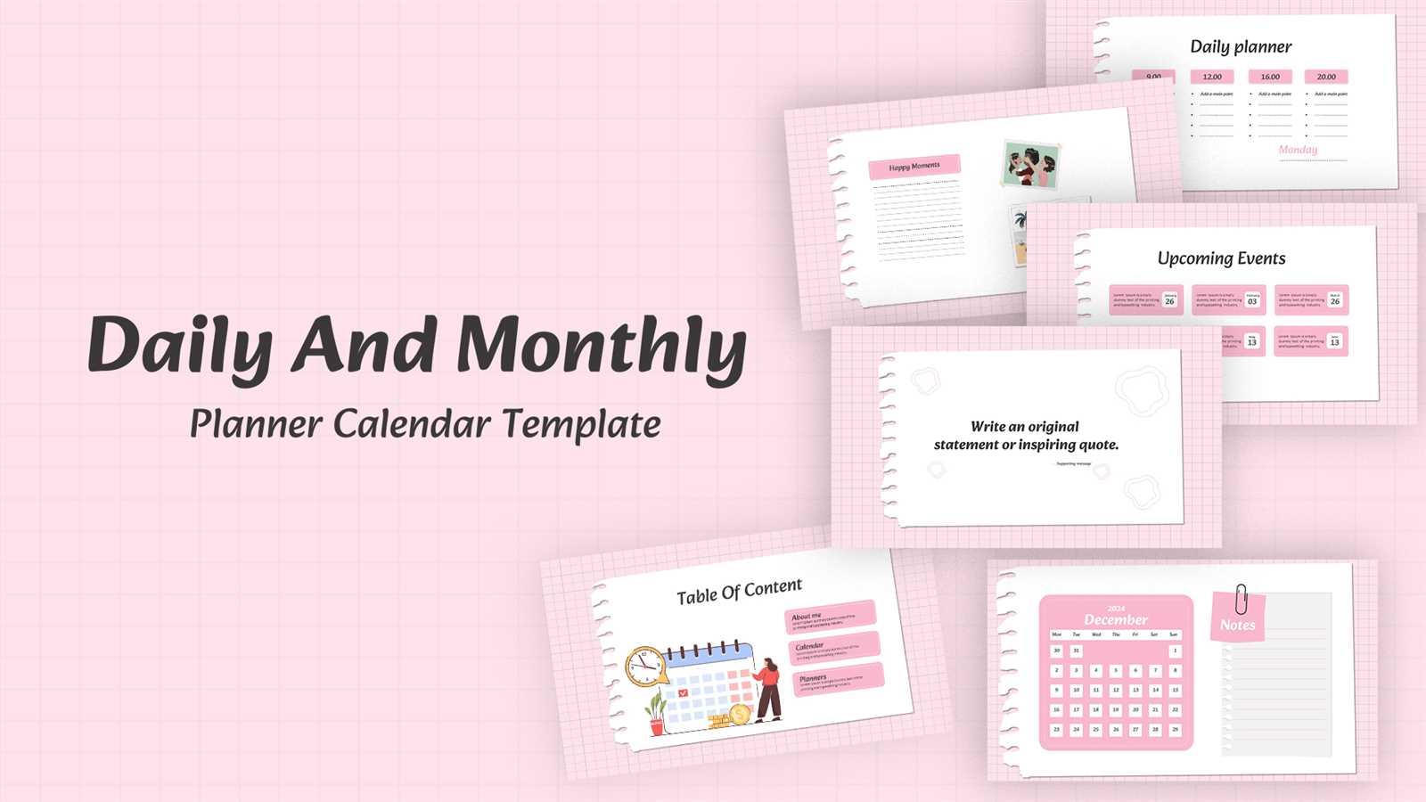 monthly calendar template powerpoint