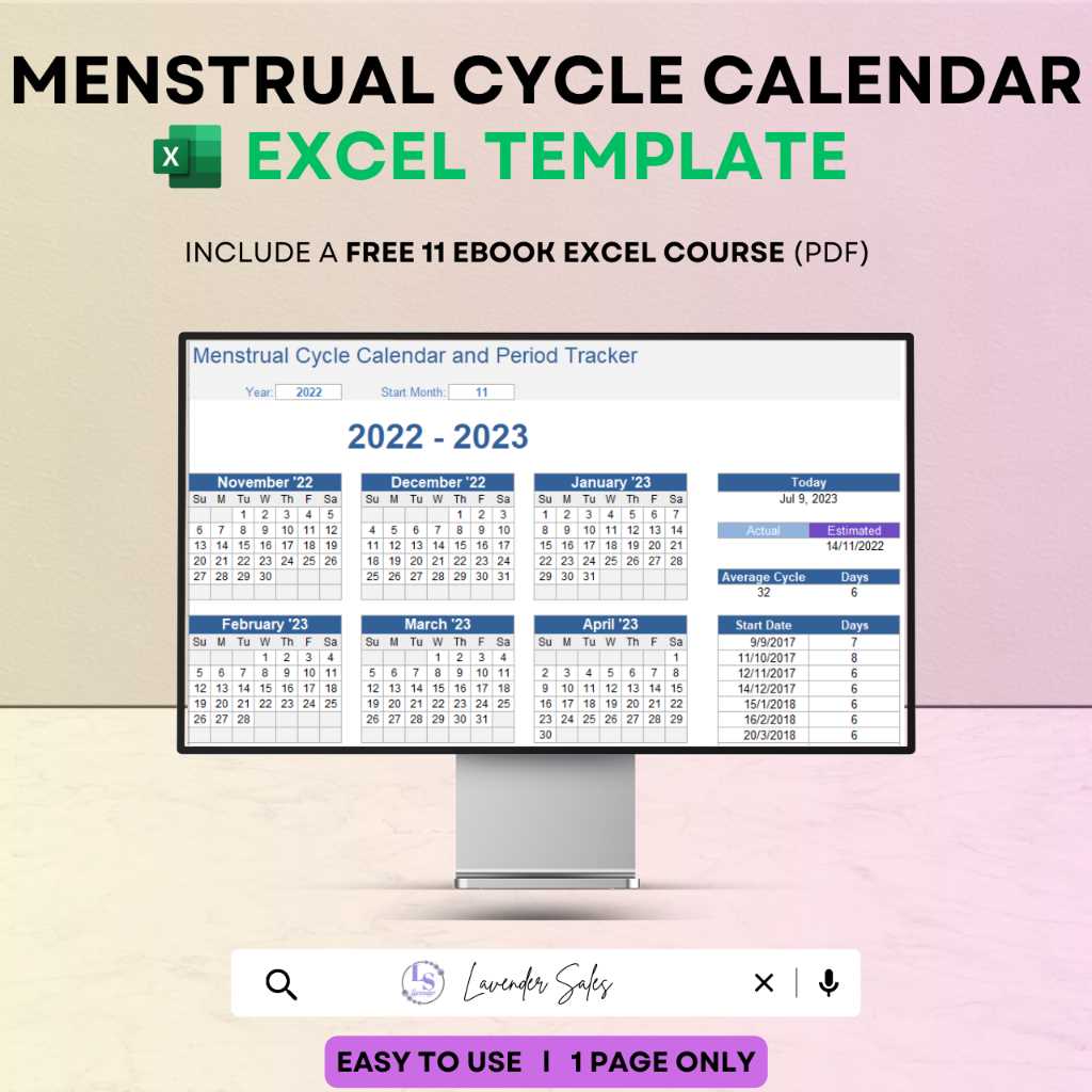 13 period calendar template