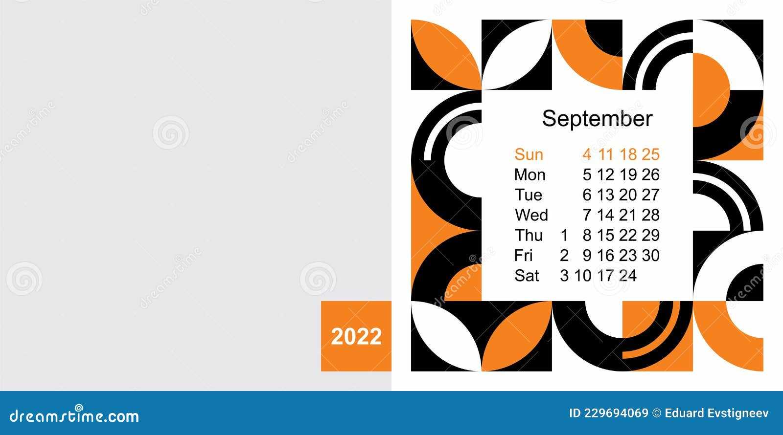 graphic calendar template